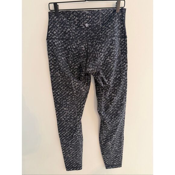 Lululemon High Times Pant (Nulux) Iridescent Multi Black Size 12 - Picture 8 of 11